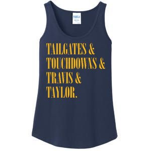 Tailgates And Touchdowns Ladies Essential Tank