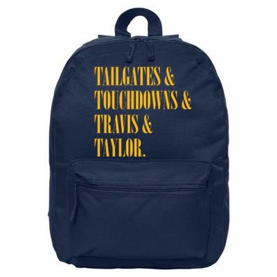 Tailgates And Touchdowns 16 in Basic Backpack