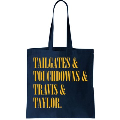 Tailgates And Touchdowns Tote Bag