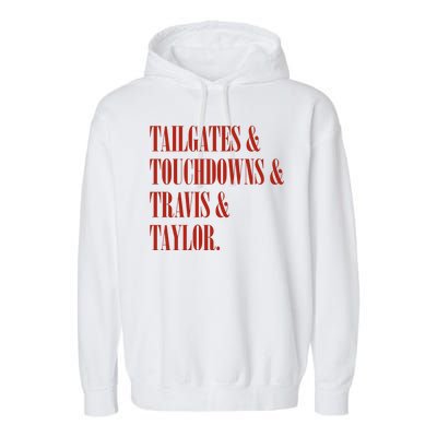 Tailgates And Touchdowns Garment-Dyed Fleece Hoodie