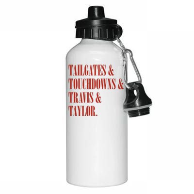 Tailgates And Touchdowns Aluminum Water Bottle