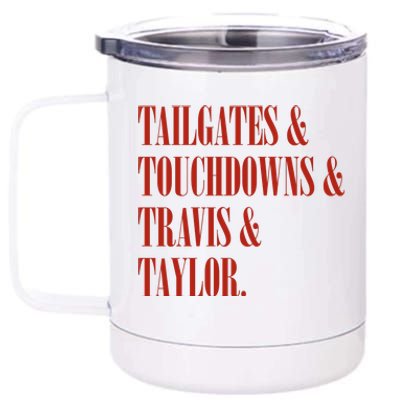 Tailgates And Touchdowns 12 oz Stainless Steel Tumbler Cup