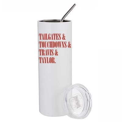 Tailgates And Touchdowns Stainless Steel Tumbler