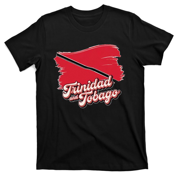 Trinidad And Tobago Hispanic Heritage Month Flag Statement T-Shirt