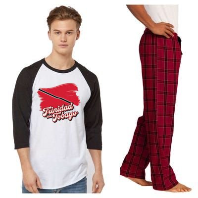 Trinidad And Tobago Hispanic Heritage Month Flag Statement Raglan Sleeve Pajama Set