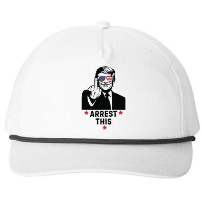 Trump Arrest This Funny Trump 2024 Convicted Felon Snapback Five-Panel Rope Hat