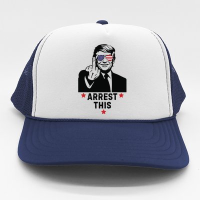 Trump Arrest This Funny Trump 2024 Convicted Felon Trucker Hat