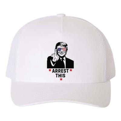 Trump Arrest This Funny Trump 2024 Convicted Felon Yupoong Adult 5-Panel Trucker Hat