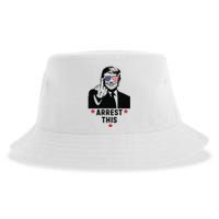 Trump Arrest This Funny Trump 2024 Convicted Felon Sustainable Bucket Hat