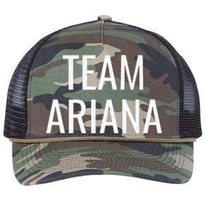 Team Ariana Retro Rope Trucker Hat Cap