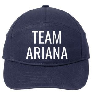 Team Ariana 7-Panel Snapback Hat