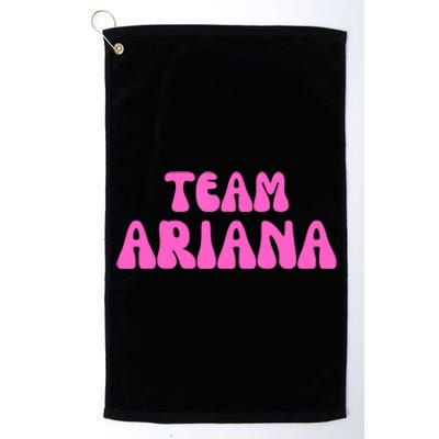 Team Ariana Platinum Collection Golf Towel