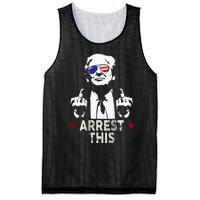 Trump Arrest This 2 Side Mesh Reversible Basketball Jersey Tank