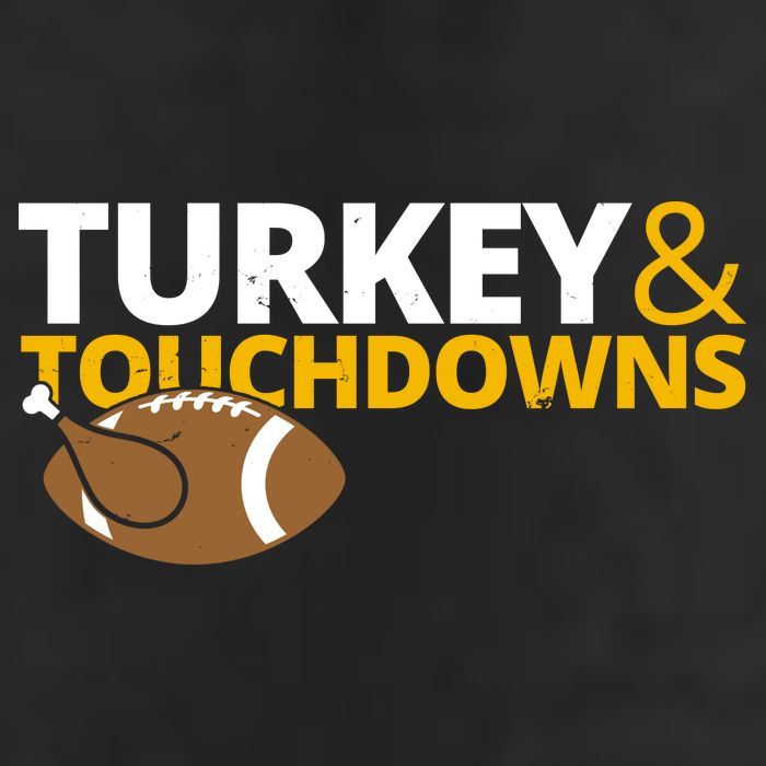 Turkey And Touchdowns Football Festive Thanksgiving Adult Drive Performance Visor