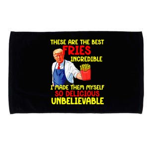 These Are The Best Fries Incredible I Made Them Myself So Microfiber Hand Towel