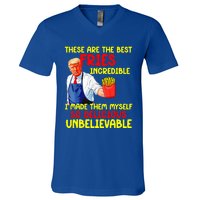 These Are The Best Fries Incredible I Made Them Myself So V-Neck T-Shirt