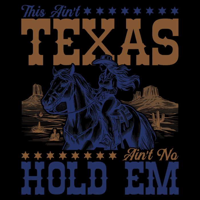 This Ain't Texas Ain't No Hold Em  Impact Tech Backpack