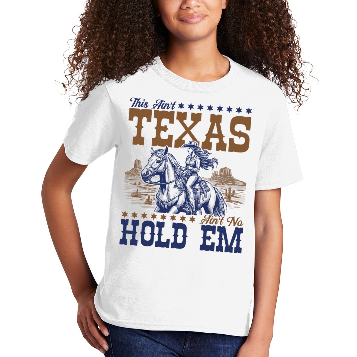 This Ain't Texas Ain't No Hold Em  Kids T-Shirt