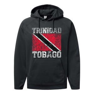 Trinidad And Tobago Flag National Pride Roots Country Family Performance Fleece Hoodie