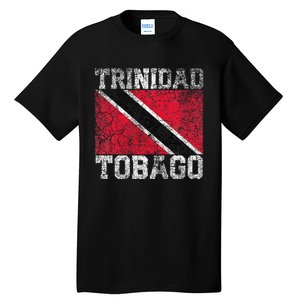 Trinidad And Tobago Flag National Pride Roots Country Family Tall T-Shirt