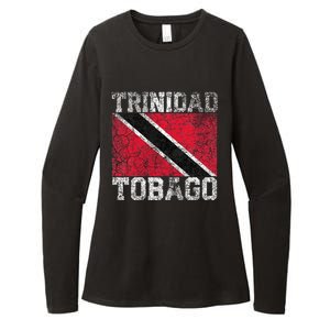 Trinidad And Tobago Flag National Pride Roots Country Family Womens CVC Long Sleeve Shirt