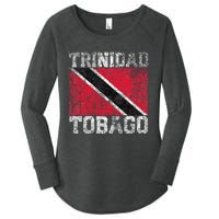 Trinidad And Tobago Flag National Pride Roots Country Family Women's Perfect Tri Tunic Long Sleeve Shirt