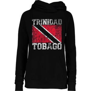 Trinidad And Tobago Flag National Pride Roots Country Family Womens Funnel Neck Pullover Hood