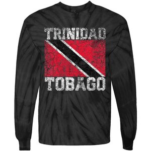 Trinidad And Tobago Flag National Pride Roots Country Family Tie-Dye Long Sleeve Shirt