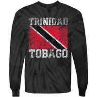 Trinidad And Tobago Flag National Pride Roots Country Family Tie-Dye Long Sleeve Shirt