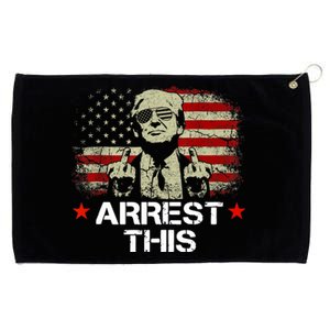 Trump Arrest This Funny Trump 2024 Convicted Felon Grommeted Golf Towel