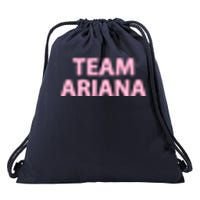 Team Ariana Drawstring Bag