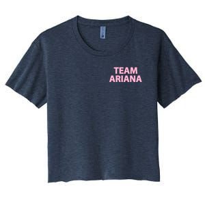 Team Ariana Women's Crop Top Tee