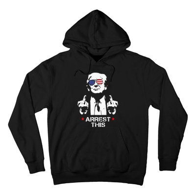 Trump Arrest This 2 Sided Funny Hoodie