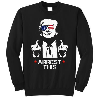 Trump Arrest This 2 Sided Funny Sweatshirt