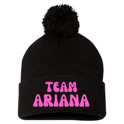 Team Ariana Pom Pom 12in Knit Beanie