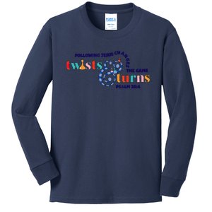 Twists And Turns VBS Vibes Kids Long Sleeve Shirt