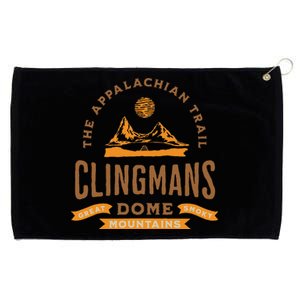 The Appalachian Trail Clingmans Dome Hiking Grommeted Golf Towel