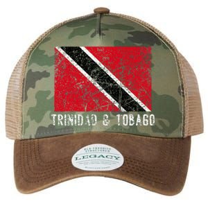 Trinidad And Tobago Distressed Caribbean Legacy Tie Dye Trucker Hat