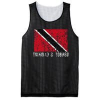 Trinidad And Tobago Distressed Caribbean Mesh Reversible Basketball Jersey Tank