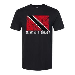 Trinidad And Tobago Distressed Caribbean Softstyle CVC T-Shirt