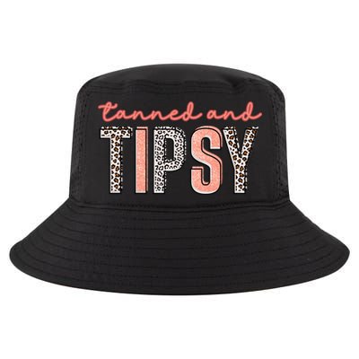 Tanned And Tipsy Summer Funny Beach Taned And Tipsy Summer Tip Cool Comfort Performance Bucket Hat