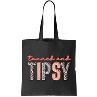 Tanned And Tipsy Summer Funny Beach Taned And Tipsy Summer Tip Bag
