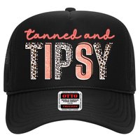 Tanned And Tipsy Summer Funny Beach Taned And Tipsy Summer Tip Hat