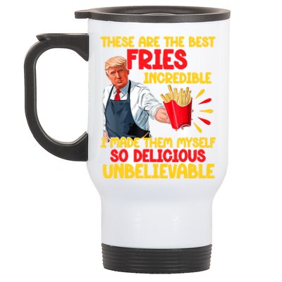 These Are The Best Fries Incredible So Delicious Trump Stainless Steel Travel Mug