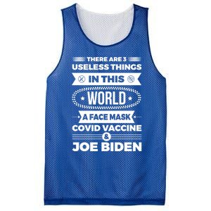 There Are Three Useless Things In This World Quote Funny Gift Mesh Reversible Basketball Jersey Tank