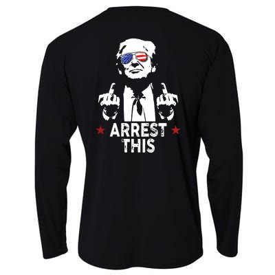 Trump Arrest This On Back Cooling Performance Long Sleeve Crew