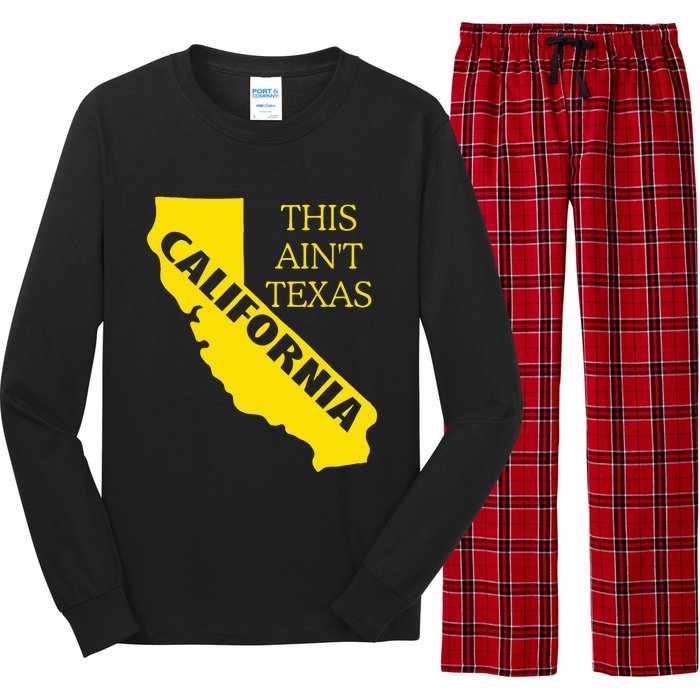 This ain't Texas CALIFORNIA  Cali Vibes  funny Long Sleeve Pajama Set