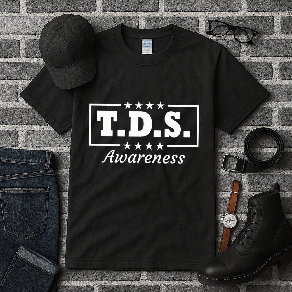 Tds Awareness Trump Wins 2024 45 & 47 Tall T-Shirt