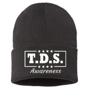 Tds Awareness Trump Wins 2024 45 & 47 Sustainable Knit Beanie