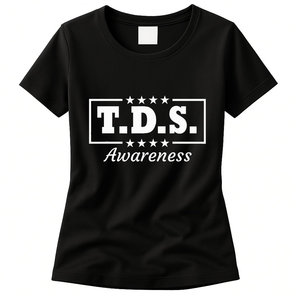 Tds Awareness Trump Wins 2024 45 & 47 Womens T-Shirt